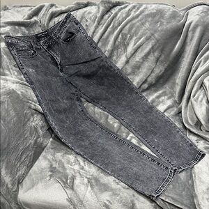 Men's Straight Jeans in Gray